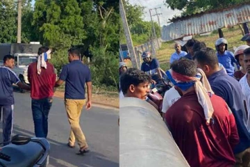 வவுனியாவில் வீடு புகுந்து திருட முற்பட்ட நபரை நையப்புடைந்த பொதுமக்கள்