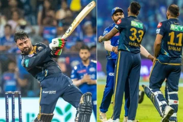 10 சிக்ஸர்களுடன் 32 பந்தில் 79 ஓட்டங்கள்! தனியாளாய் கடைசி வரை போராடிய ரஷீத் கான்