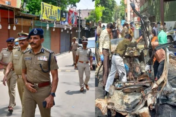 கோவையில் காவல்துறையினருடன் டிஜிபி சைலேந்திரபாபு ஆலோசனை