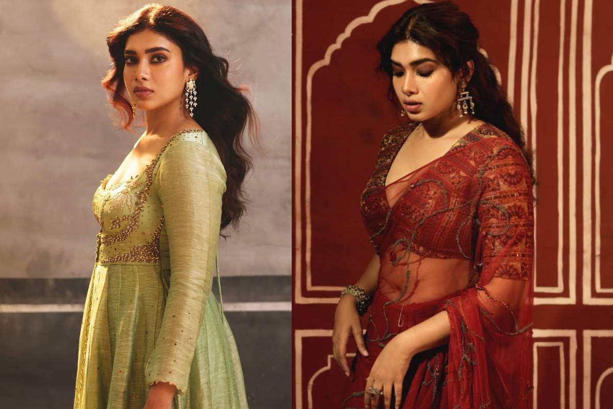 ஸ்டன்னிங் லுக்கில் மிரட்டும் நடிகை துஷாரா விஜயன்... | Actress Dhushara Vijayan Recent Phootshoot Post