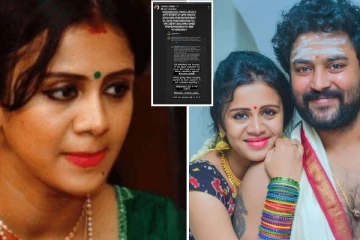 பிரபல விஜே அஞ்சனாவுக்கு இளைஞர் அனுப்பிய மெசேஜால் கடுப்பான கணவர்! வெளியிட்ட எச்சரிக்கை பதிவு