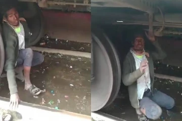 ரயில் சக்கரங்களுக்கு நடுவே இளைஞர் 250கிமீ பயணம் செய்தாரா? ரயில்வே நிர்வாகம் விளக்கம்