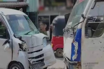மாவனெல்ல பகுதியில் விபத்து; நால்வர் காயம்