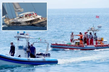 இத்தாலி கடற்கரையில் கவிழ்ந்த சூப்பர் படகு: 2 பிரிட்டிஷ் படகு குழு உறுப்பினர்களிடம் விசாரணை