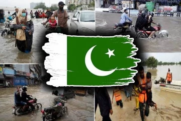 பாகிஸ்தானில் பெய்து வரும் தொடர் மழையால் பேரழிவு