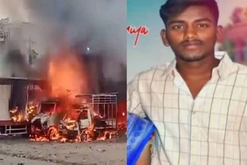 பட்டாசு விபத்து: காதல் திருமணம் செய்து 21 நாள்களில் கணவனுக்கு நேர்ந்த சோகம்