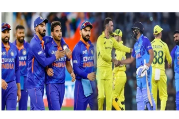 6 ரன்கள் வித்தியாசத்தில் ஆஸ்திரேலியாவை வீழ்த்தி இந்தியா திரில் வெற்றி...! - குஷியில் ரசிகர்கள்...!