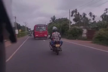 யாழ்.மக்களுக்கு மரண பயத்தை காட்டிய இ.போ.ச பேருந்து!