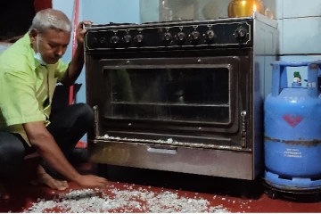 நாட்டில்  பல பகுதியில் எரிவாயு அடுப்பு வெடிப்பு (Video)