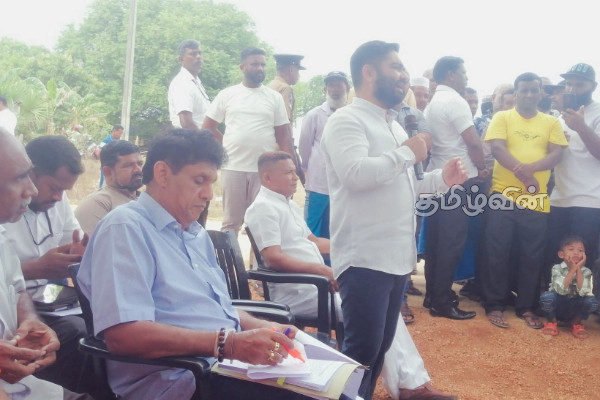 முத்து நகர் விவசாய நிலத்துக்கு விஜயம் மேற்கொண்ட சஜித் பிரேமதாச | Sajith Visits Muthu Nagar Agricultural Land