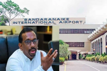கட்டுநாயக்கவில் தடுத்து நிறுத்தப்பட்ட முன்னாள் அமைச்சர்