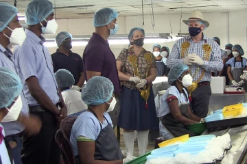 அவுஸ்திரேலிய தூதுவர் டேவிட் ஹொலி கிளிநொச்சிக்கு விஜயம்