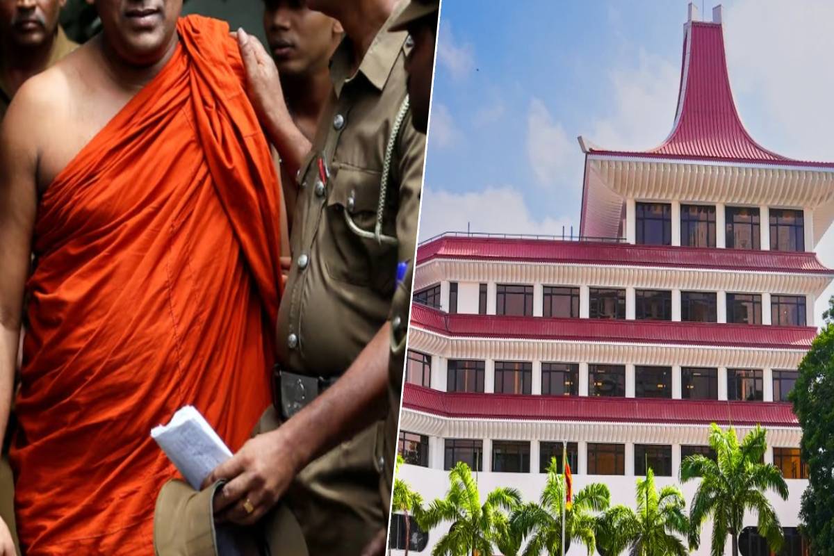 ஞானசார தேரரின் அங்கி அகற்றல் விவகாரம் - மேன்முறையீட்டு நீதிமன்றத்தில் ரிட் மனு தாக்கல் | Galagoda Aththe Gnanasara Files Writ Petition