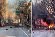 அமெரிக்காவில் வெடித்து சிதறிய கேளிக்கை வாகனம்! இப்படிக்கு உலகம்