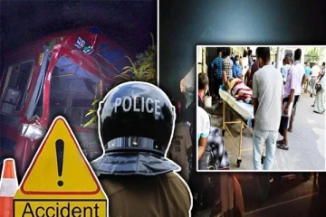 விபத்துக்குள்ளாகிய இரு பேருந்துகள் : 47 பேர் வைத்தியசாலையில் அனுமதி