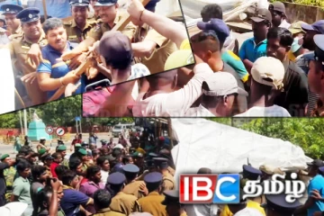 வவுனியாவில் பதற்றம்! மாநகரசபை நடவடிக்கைக்கு எதிராக ஆர்பாட்டத்தில் குதித்த வியாபாரிகள்