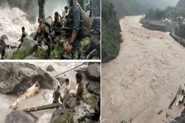 ஒரு மணி நேரத்தில் 10 செ.மீ மழை - மேக வெடிப்பில் சிக்கி 60 பேர் பலி!