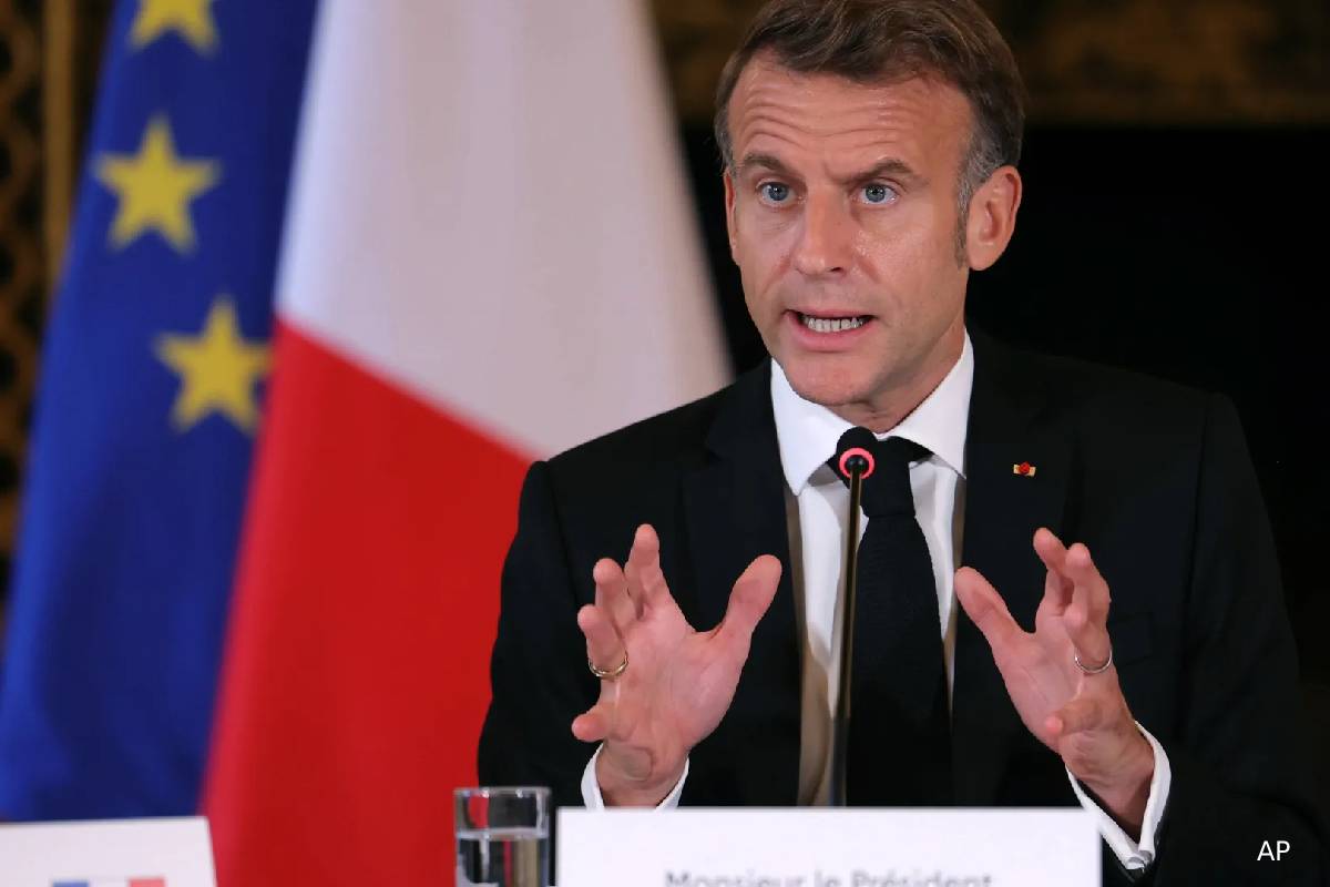 பொது இடங்களில் மக்கள் கூடுவதற்கு தடை... மேக்ரான் எச்சரிக்கை | Macron Says Demonstrations Will Be Banned If Need