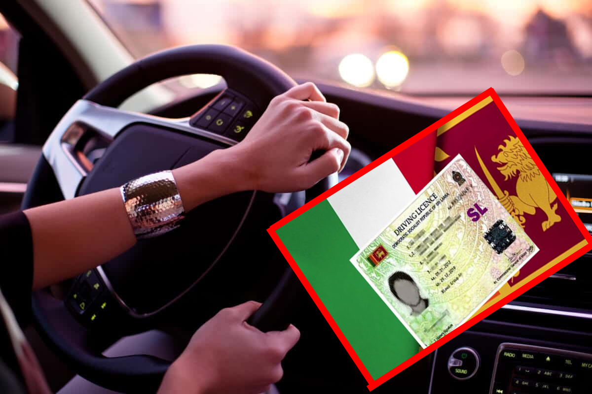 இலங்கை - இத்தாலி சாரதி அனுமதிப்பத்திர ஒப்பந்தம் நடைமுறைக்கு | Sri Lanka Italy Driving Licence Agreement Effect