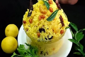 பார்த்தாலே பசி எடுக்கும் எலுமிச்சை சாதம்... இப்படி செய்து பாருங்க... சுவை அள்ளும்!