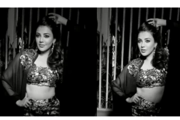 இருட்டில் மின்மினி பூச்சியாய் மின்னிய காஜர் அகர்வால்