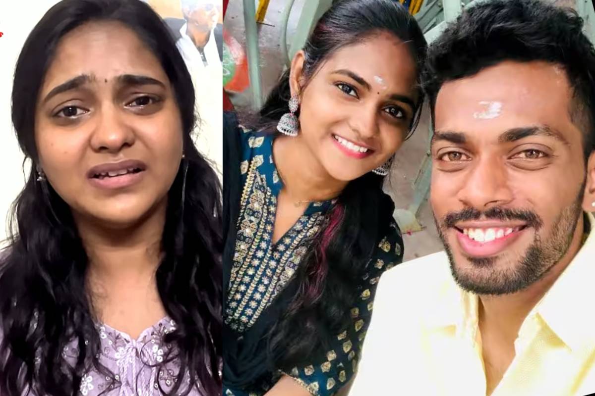 நிம்மதியா இருக்க விடுடா..நான் எதாவது பண்ணிகிட்டா காரணம் அவன் தான்!! சின்ன மருமகள் சீரியல் நடிகை ஸ்வேதா... | Chinna Marumagal Serial Actress Swetha Crying