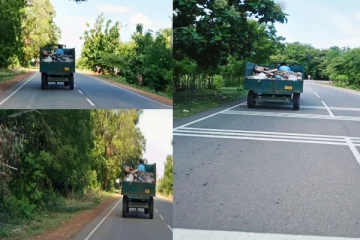 புதுக்குடியிருப்பு பிரதேச சபையினரின் பொறுப்பற்ற செயல்: விசனப்படும் பொதுமக்கள்(Photos)