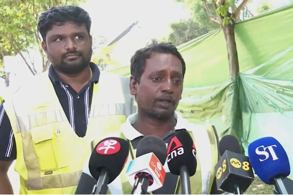 சிங்கப்பூரில் பள்ளத்தில் விழுந்த பெண்ணைக் காப்பாற்றிய இந்தியர்களுக்கு குவியும் நன்கொடைகள் | Honours Poured Indians Who Saved Girl In Singapore