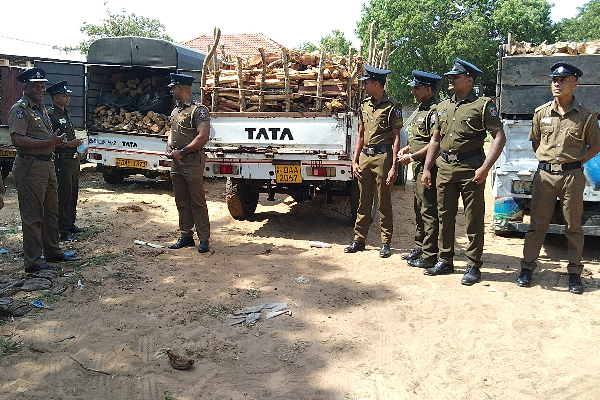 அனுமதியின்றி சட்டவிரோத செயலில் ஈடுபட்ட பலர் கைது (Photos) | Drivers Arrested Eight Vehicles Firewood