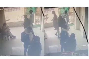 வங்கியில் கொள்ளையடிக்க வந்த நபர்கள் - துணிச்சலாக மடக்கிப் பிடித்த 2 பெண் போலீசார்...!