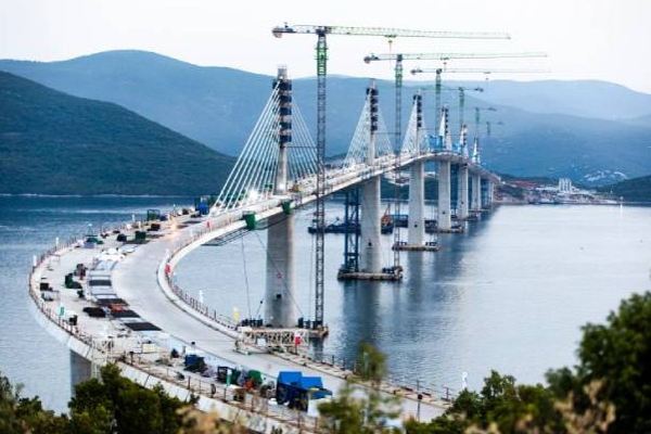 கோலாகலமாக திறக்கப்பட்ட பிரம்மாண்டமான பாலம்! எங்கு தெரியுமா? | Croatia Bridge China Built Opens Fanfare