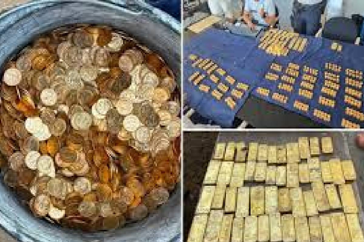 மண்ணுக்குள் புதைந்திருந்த ரூ.98 கோடி தங்கப் புதையல்! | 100 Crore Rupees Gold Stash In Discover Belgium மண்ணுக்குள் புதைந்திருந்த ரூ.98 கோடி தங்கப் புதையல்! | 100 Crore Rupees Gold Stash In Discover Belgium