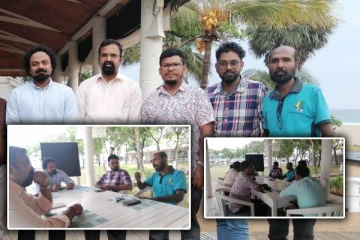 யாழ் இந்திய துணை தூதரக அதிகாரிகளுடன் திருமலை ஊடகர்கள் சந்திப்பு