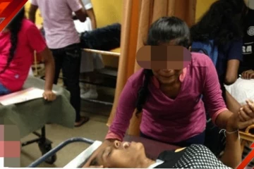 දූෂණය කරන්න හදපු සිසුවිය උඩුමහලෙන් බිමට පැන්නේ නවක වදය නිසාලු..මේ ගැන ඔබේ අදහස කුමක්ද?