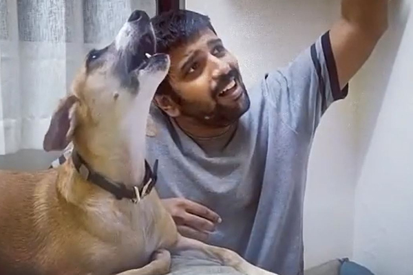 பாட்டு பாடி அசத்தும் நாய்! மிரண்டு போன உரிமையாளர் - இறுதியில் வேற லெவல் ட்விஸ் | Viral Dog Sing Video Funny