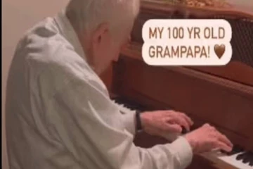 100 வயதிலும் பியானோ வாசித்து அசத்தும் முதியவர்! டுவிட்டரில் வைரல்