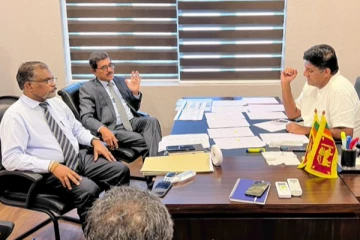 மத்திய வங்கி ஆளுநருடன் சஜித் முக்கிய சந்திப்பு