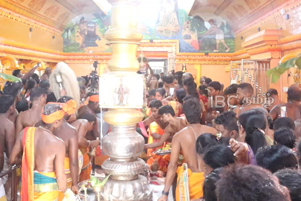 வரலாற்றுச் சிறப்பு மிக்க ஒட்டுசுட்டான் தான்தோன்றீஸ்வரர் ஆலய மகா கும்பாபிசேகம் இன்று ( படங்கள்) | Maha Kumbhabhishekam Oddusuddan Sivan Temple