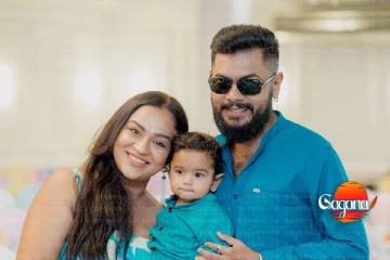 පුංචි පුතු එක්ක සතුටින් ජීවිතේ ගෙවන මාධවී කසුන් වෙනුවෙන් තැබූ ආදරණීය සටහන