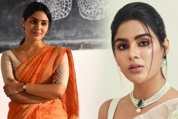 வாத்தி பட நடிகையா இது.. சம்யுக்தா மேனன் சேலையில் அழகிய போஸ் | Actress Samyuktha Latest Saree Photos