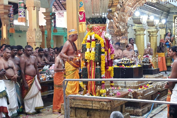 யாழ். வடமராட்சி வல்லிபுரம் ஆழ்வார் ஆலயத்தின் வருடாந்த மகோற்சவம் கொடியேற்றத்துடன் ஆரம்பம்(Photos) | Vallipuram Alwar Temple Annual Makotsavam