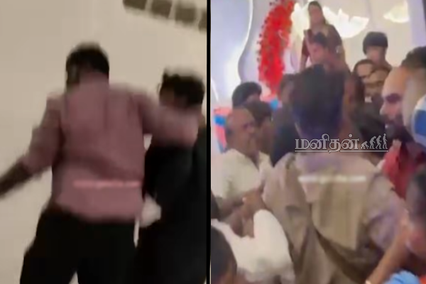 மணமேடையில் மாப்பிளையை வெளுத்து வாங்கிய உறவினர்கள்.. நடந்தது என்ன? | Pallavaram Youth Caught Cheating In Marriage