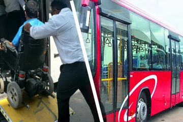 விசேட தேவையுடையோருக்காக தாழ்தள பேருந்து சேவை!