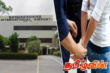 கட்டுநாயக்கவில் பெண் உட்பட இருவர் கைது