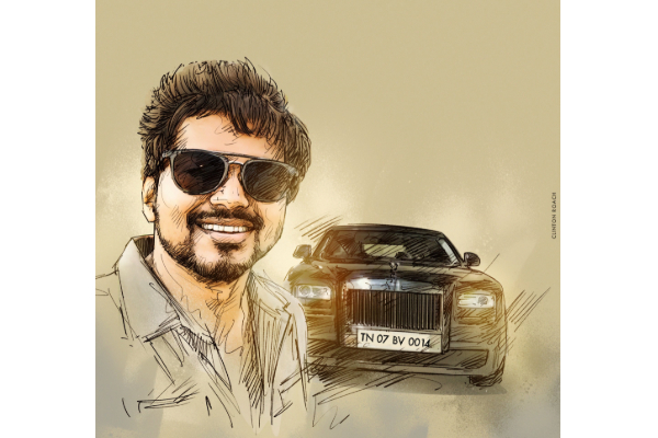 ரோல்ஸ் ராய்ஸ் கார் உடன் செல்பி எடுத்த தளபதி விஜய்! இணையத்தில்  தீயாய் பரவும் புகைப்படம் | Vij Sel Pinpic Rolls
