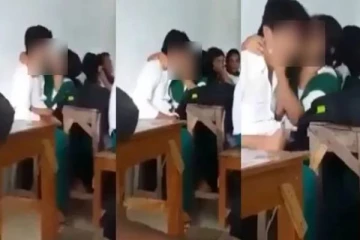 வகுப்பறையில் இப்படியா? மாணவர்கள் முத்தமிட்டு அத்துமீறல்..முகம் சுளிக்க வைக்கும் காட்சிகள்!