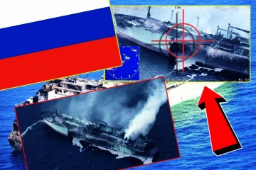 மத்திய தரைக்கடலில் தத்தளிக்கும் ரஷ்ய எண்ணெய் கப்பல்...!