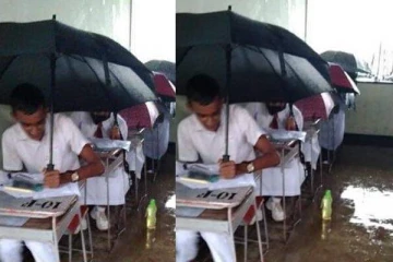சீரற்ற காலநிலையால்  பரீட்சைக்கு எழுதும் மாணவர்களுக்கு சிக்கல்