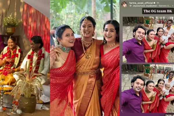 கண்ணம்மாவுக்கு திடீர் திருமணம்: வாழ்த்துகளை குவிக்கும் ரசிகர்கள் | Bharathi Kannamma Roshini Marriage