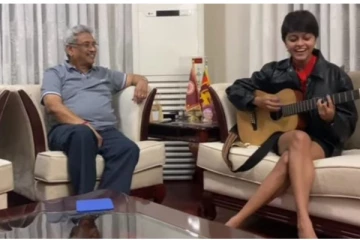 யொஹானியை நேரில் சந்தித்து பாடல் கேட்டு மகிழ்ந்த ஜனாதிபதி கோட்டபாய